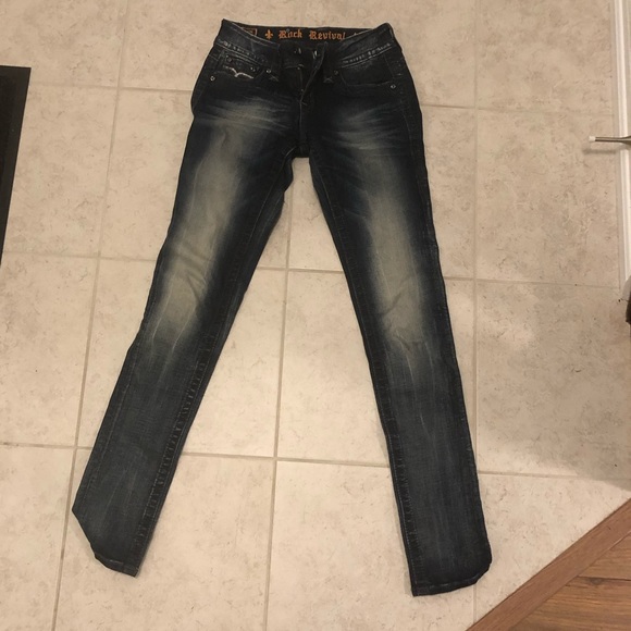 2 jeans - 1x KUT and 1 x Rock revival jeans - Picture 3 of 9
